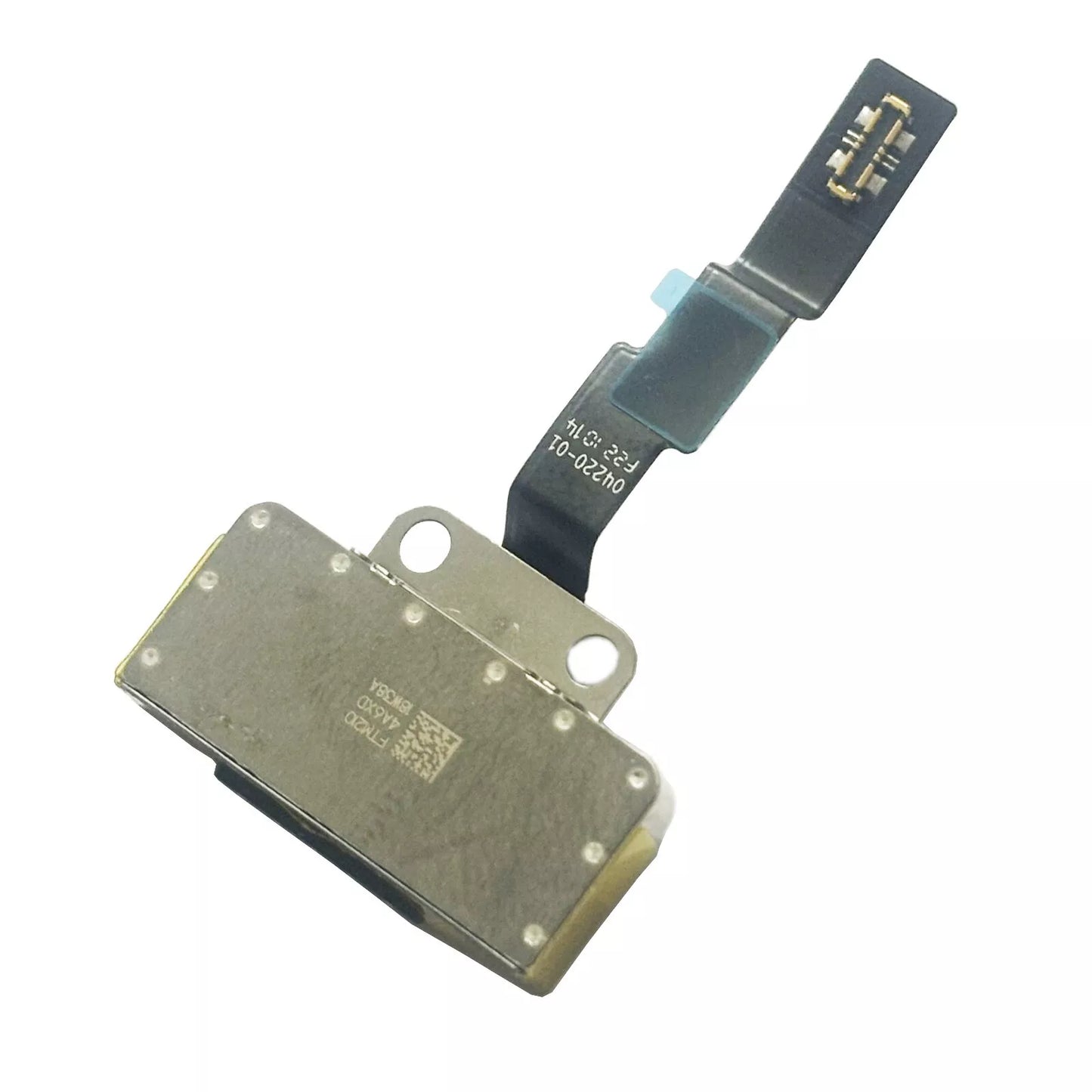 A close-up of the Cirrus-link Replacement MagSafe Charging Port for A2941 A3114 MacBook Air 15" M2, showing its metallic connector and flexible black ribbon.