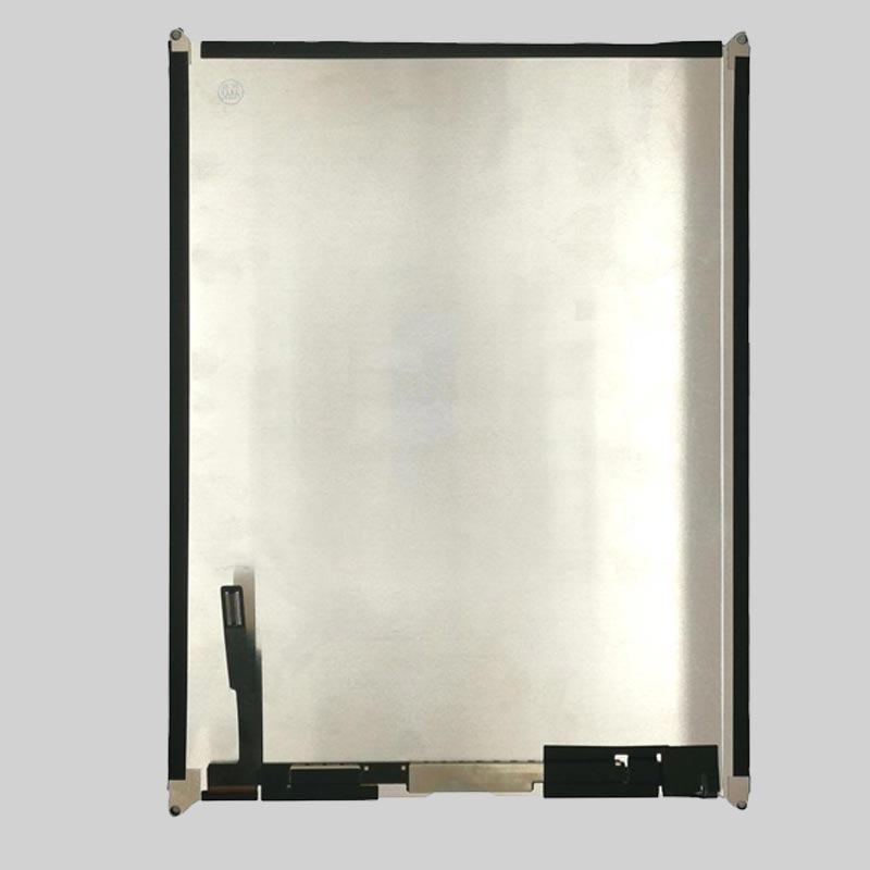 The Cirrus-link iPad 6 Gen (2018) 9.7" LCD Display Screen replacement is a rectangular metallic screen with bottom connectors and a plain light background.