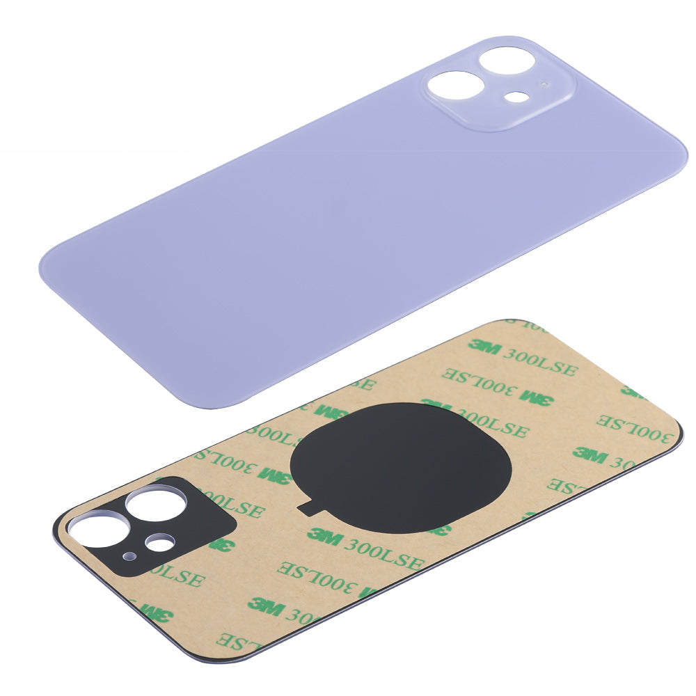 Back Glass Cover with Big Camera Hole for iPhone 12 mini - AfterMarket