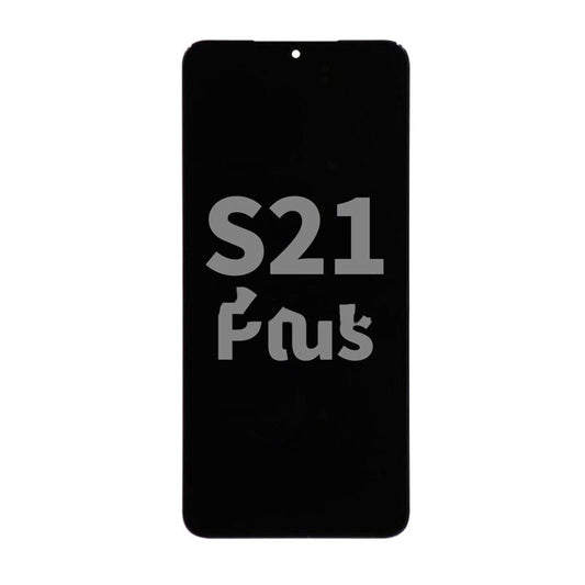 Display Assembly For Samsung S21 Plus (G991) (Refurbished) (Black)