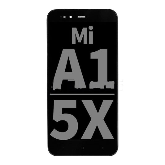 Display Assembly With Frame For Xiaomi Mi A1/5X (Black)