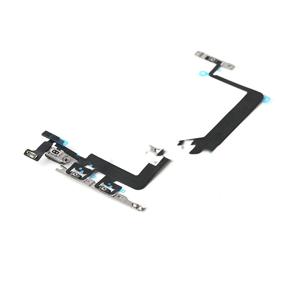 Power and Volume Flex Cable with Metal Bracket For iPhone 12 Pro Max