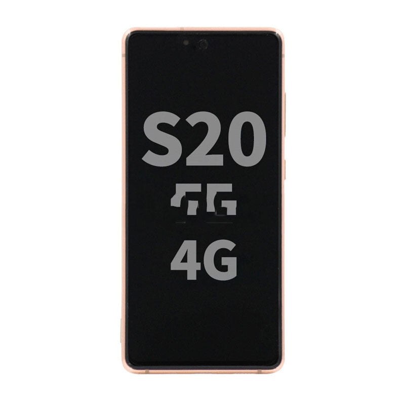 Display Assembly With Frame For Samsung S20 FE 4G/5G (Refurbished)