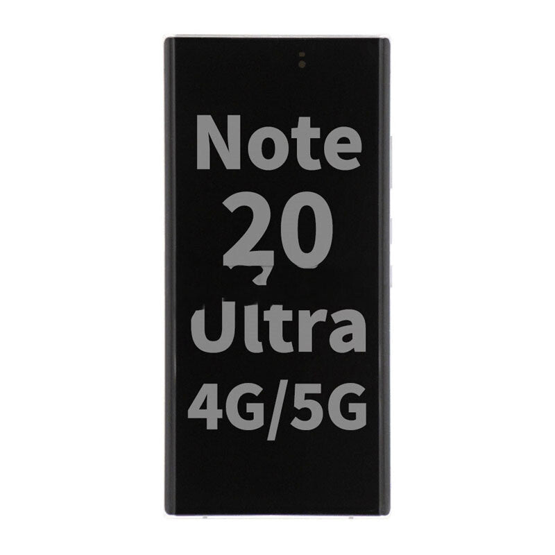 Display Assembly With Frame For Samsung Note 20 Ultra 4G/5G (N985/N986) (Refurbished)