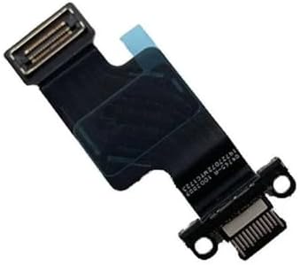 The Cirrus-link Apple MacBook A2941 Type-C USB Port Replacement is a black electronics connector cable with two different connectors at each end, ideal for connecting internal device components and replacing a MacBook or Type-C charging port.