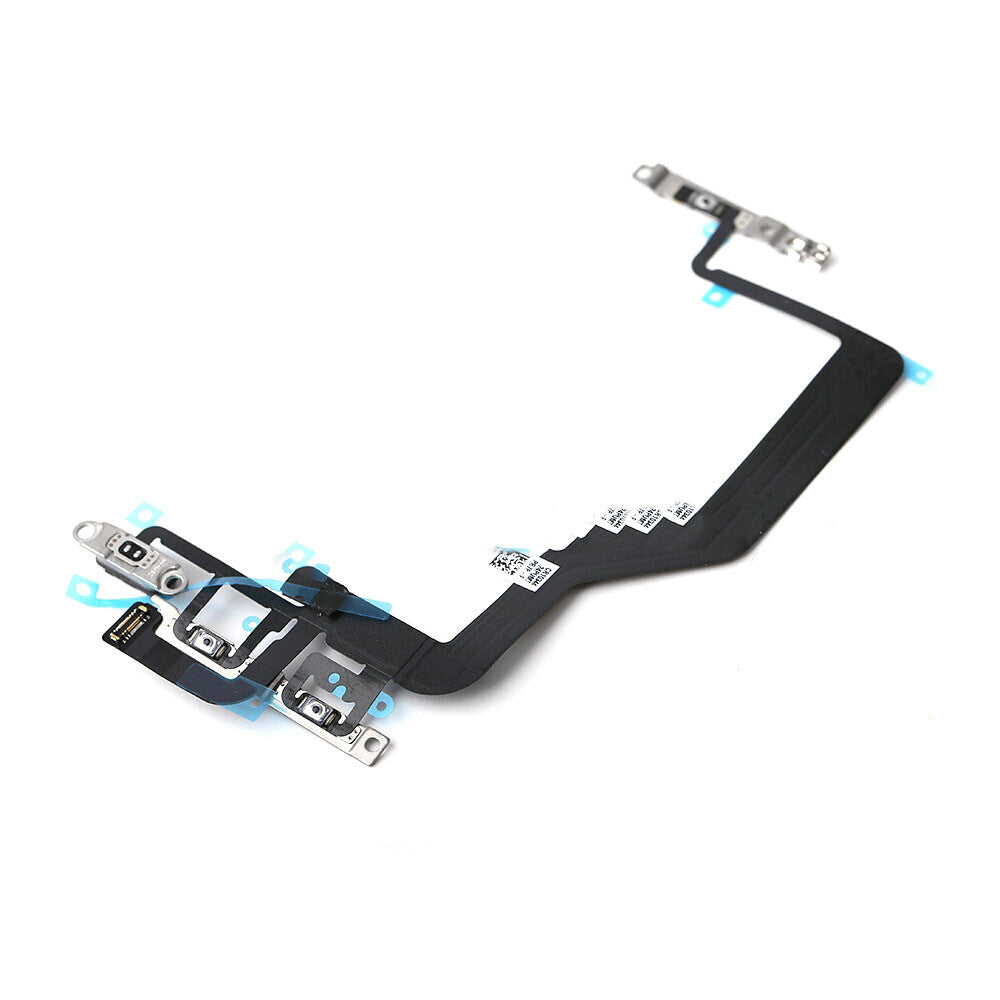 Power and Volume Flex Cable with Metal Bracket For iPhone 12/12 Pro