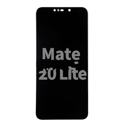 Black OG Display Assembly With Frame for Huawei Mate 20 Lite (OEM Material) (Platinum Gold) featuring the text 