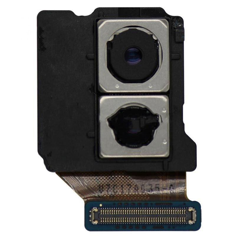 Close-up image of an OEM quality OG Rear Camera Replacement for Samsung Galaxy S9 Plus (G965U) with a connector, perfect for those seeking professional installation recommended for their smartphone or electronic device.