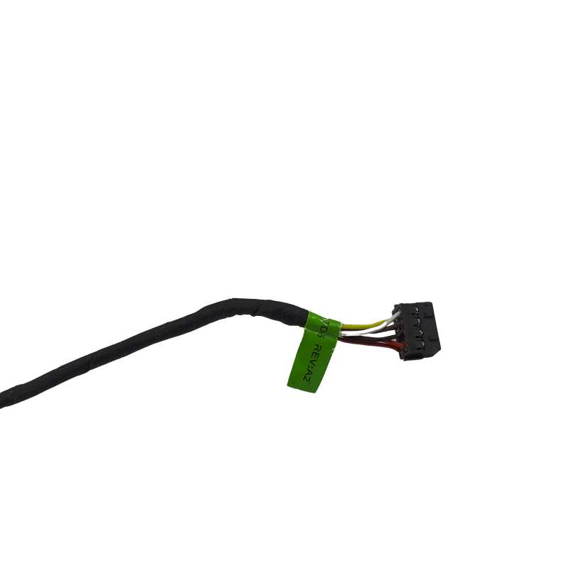 A black wire with green label, designed as a power supply for Lenovo YOGA laptops, featuring a DC Jack DC-620 connection from Cirrus-link.