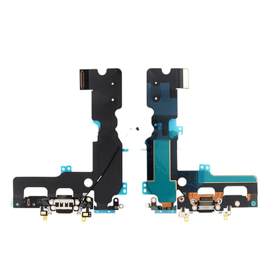 Charging Port Flex Cable For iPhone 7 Plus (Standard) (Black)