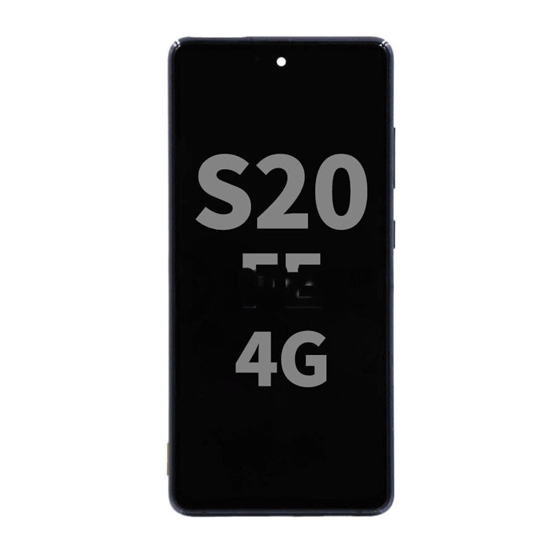 Display Assembly With Frame For Samsung S20 FE 4G/5G