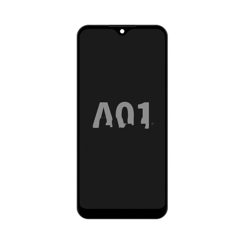 NCC Incell LCD Assembly With Frame For Samsung A01 (A015) (Black)