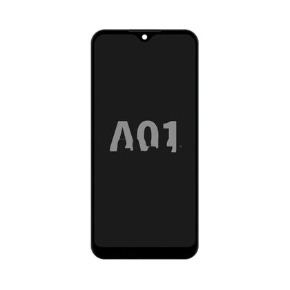 NCC Incell LCD Assembly With Frame For Samsung A01 (A015) (Black)