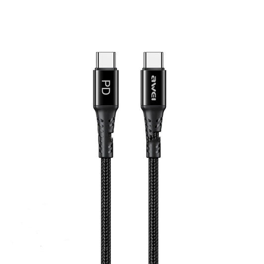 AWEI CL-111T 60W Type-C to Type-C PD Charging Cable