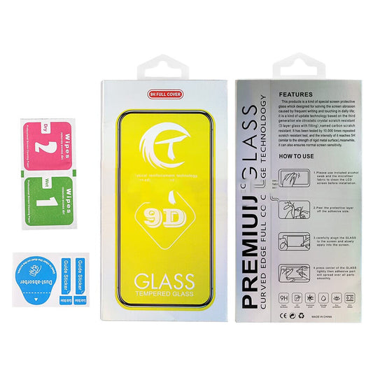 9D Full Cover HD Tempered Glass Film For iPhone 14 Plus/13 Pro Max