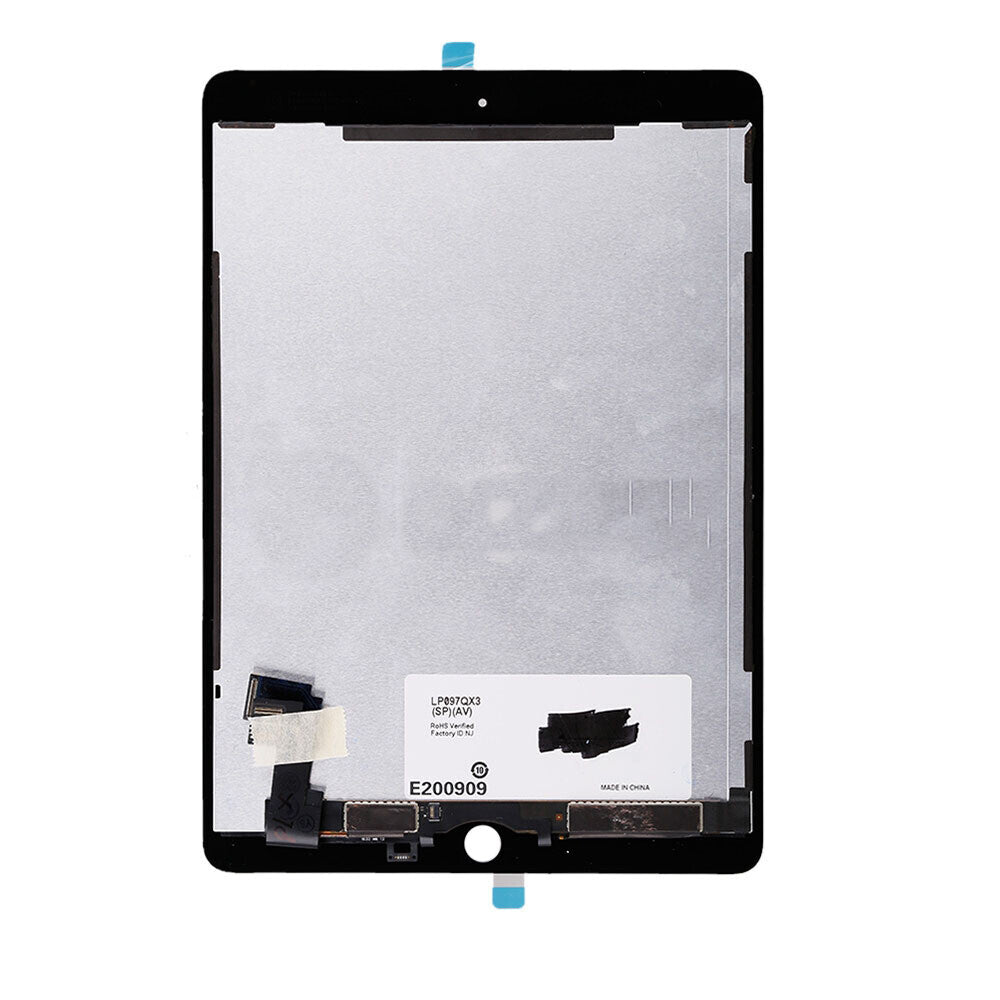 Display Assembly With Dormancy Flex Cable For iPad Air2 (A1566/A1567) (Refurbished) (Black)