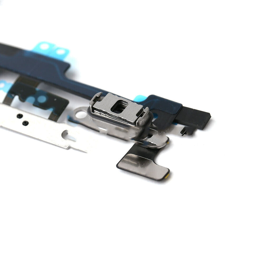 Power and Volume Flex Cable with Metal Bracket For iPhone 12 Pro Max