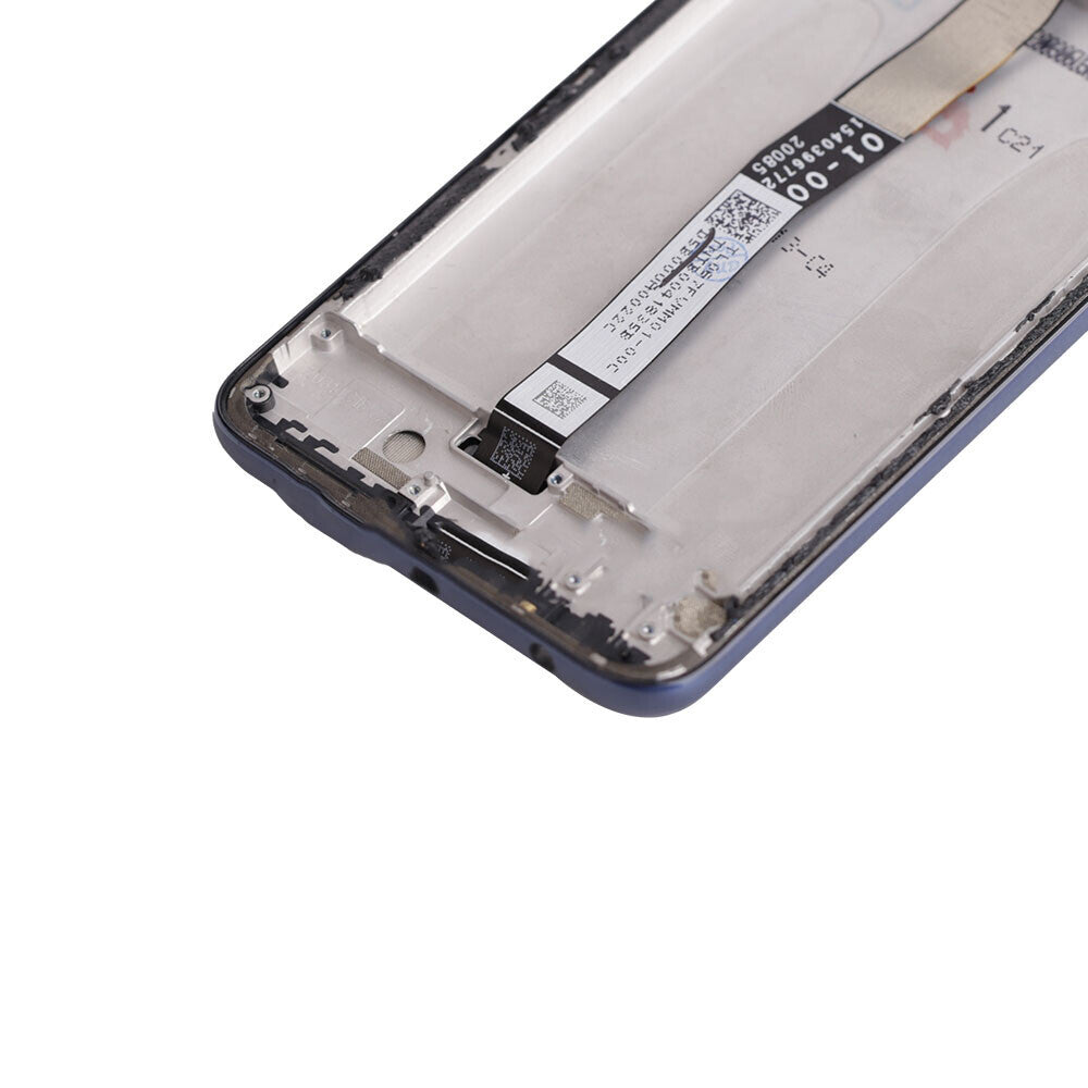 Display Assembly With Frame For Xiaomi Redmi Note 9S/Note 9 Pro (OEM Material) (Interstellar Gray)