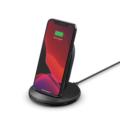 Belkin BoostCharge Wireless 15W Charging Stand - Universally compatible - Black