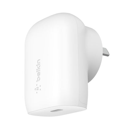 Belkin BoostCharge USB-C PD 3.0 PPS Wall Charger 30W - White