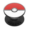 Poke ball-themed PopSockets PopGrips with swappable PopTops for smartphones.