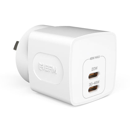EFM 48W GaN Wall Charger - With Power Delivery and PPS