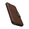 Otterbox Strada Folio MagSafe Case - For iPhone 15 Plus - Espresso