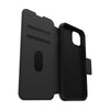 Otterbox Strada Folio MagSafe Case - For iPhone 15 Plus - Shadow