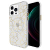 Case-Mate Floral Gems MagSafe Case - For iPhone 15 Pro Max - Gold
