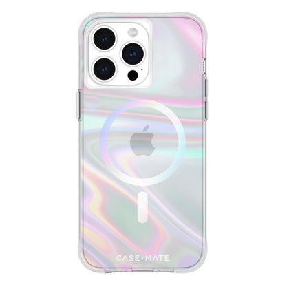 Case-Mate Soap Bubble MagSafe Case - For iPhone 15 Pro Max - Iridescent