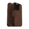 Otterbox Strada Folio MagSafe Case - For iPhone 15 Pro - Espresso