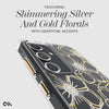 Case-Mate Floral Gems Case - For Samsung Galaxy S24 - Gold