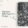 Case-Mate Rifle Paper Co Case - For Samsung Galaxy S24 - Petite Fleurs