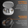EFM Chicago TWS Earbuds - With Advanced Active Noise Cancelling - White
