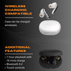 EFM Chicago TWS Earbuds - With Advanced Active Noise Cancelling - White