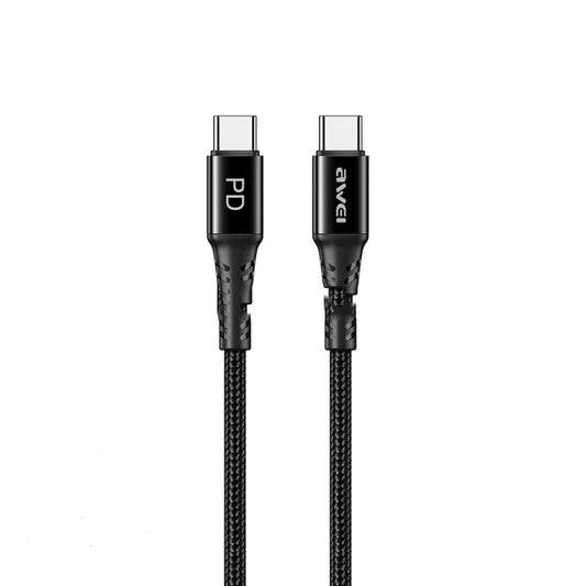 AWEI CL-111T 60W Type-C to Type-C PD Charging Cable