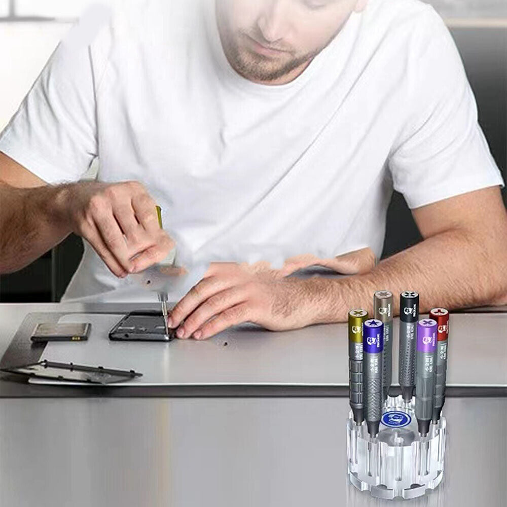 MECHANIC KING KONG Mini Screwdriver Set With Crystal Storage Rack