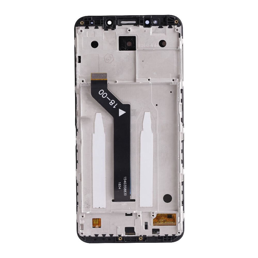 Display Assembly With Frame For Xiaomi Redmi 5 Plus (OEM Material) (Black)