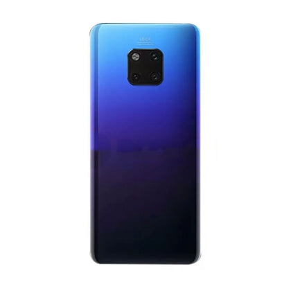 A Dr.Parts Back Cover Without Logo For Huawei Mate 20 Pro (Standard) (Aurora), featuring a square-shaped quad-camera setup located near the top center.