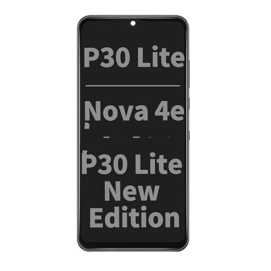 Display Assembly With Frame For Huawei P30 Lite/Nova 4e/P30 Lite New Edition