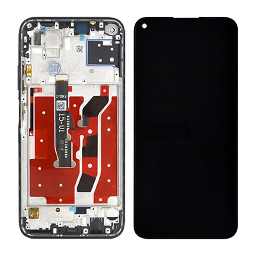 Display Assembly With Frame For Huawei P40 Lite/Nova 6 SE (Brand New OEM) (Black)