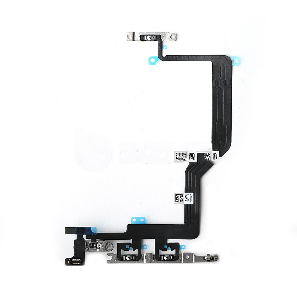 Power and Volume Flex Cable with Metal Bracket For iPhone 12 Pro Max