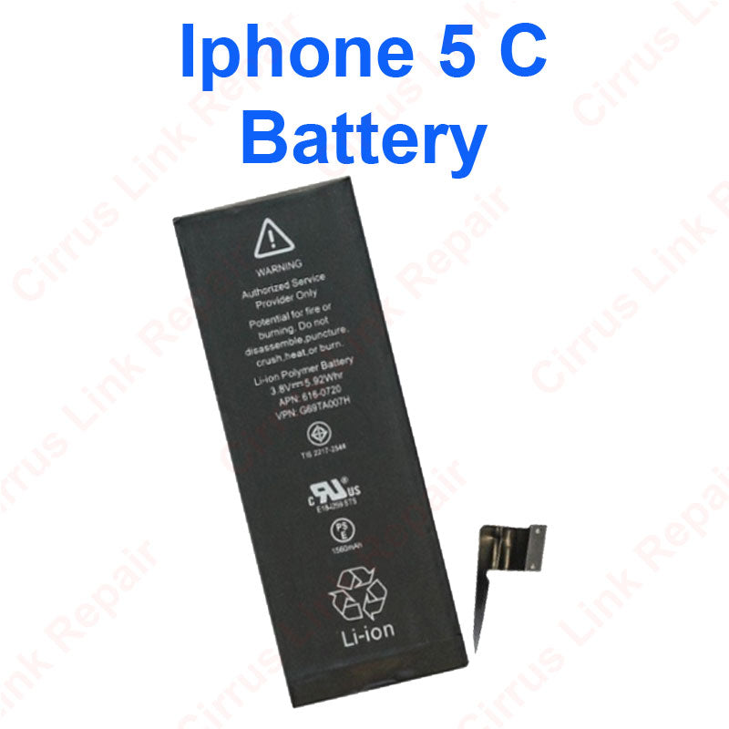 The Apple battery replacement for the iPhone 5C.