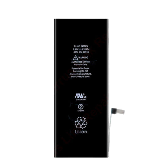 Cirrus-link Battery Replacement for Apple iPhone SE (1st Gen, 2016): a black rectangular Li-ion battery with labeled specs, recycling symbols, and side connector; compatible with extended life battery cases.