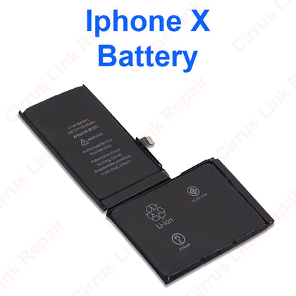 Battery replacement for Apple iphone X Li-ion Battery