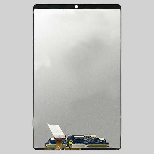 Cirrus-link Touch screen for Samsung Galaxy Tab A 10.1" (2019) (SM-T510/T515) LCD Assembly with attached circuitry, shown on a plain grey background, ideal as a digitizer assembly replacement.