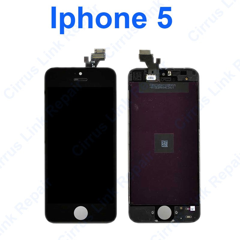The Apple iphone 5 lcd screen replacement and lcd digitizer assembly.