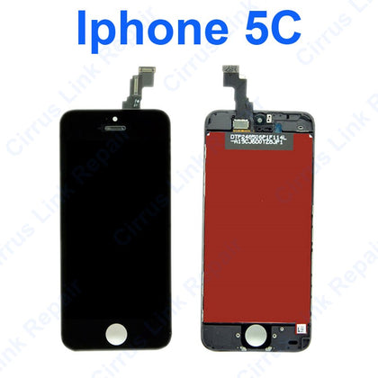 The Apple iphone 5C LCD screen replacement and lcd assembly.