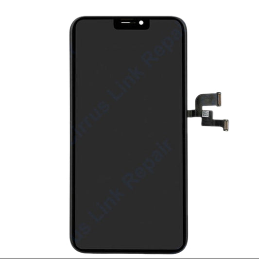 Cirrus-link Screen Replacement - iPhone X LCD Screen & Digitizer Assembly, ideal for iPhone X screen repair, shown against a white background.