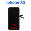 The Apple iPhone XS Screen & Digitizer Assembly soft OLED LCD display assembly.